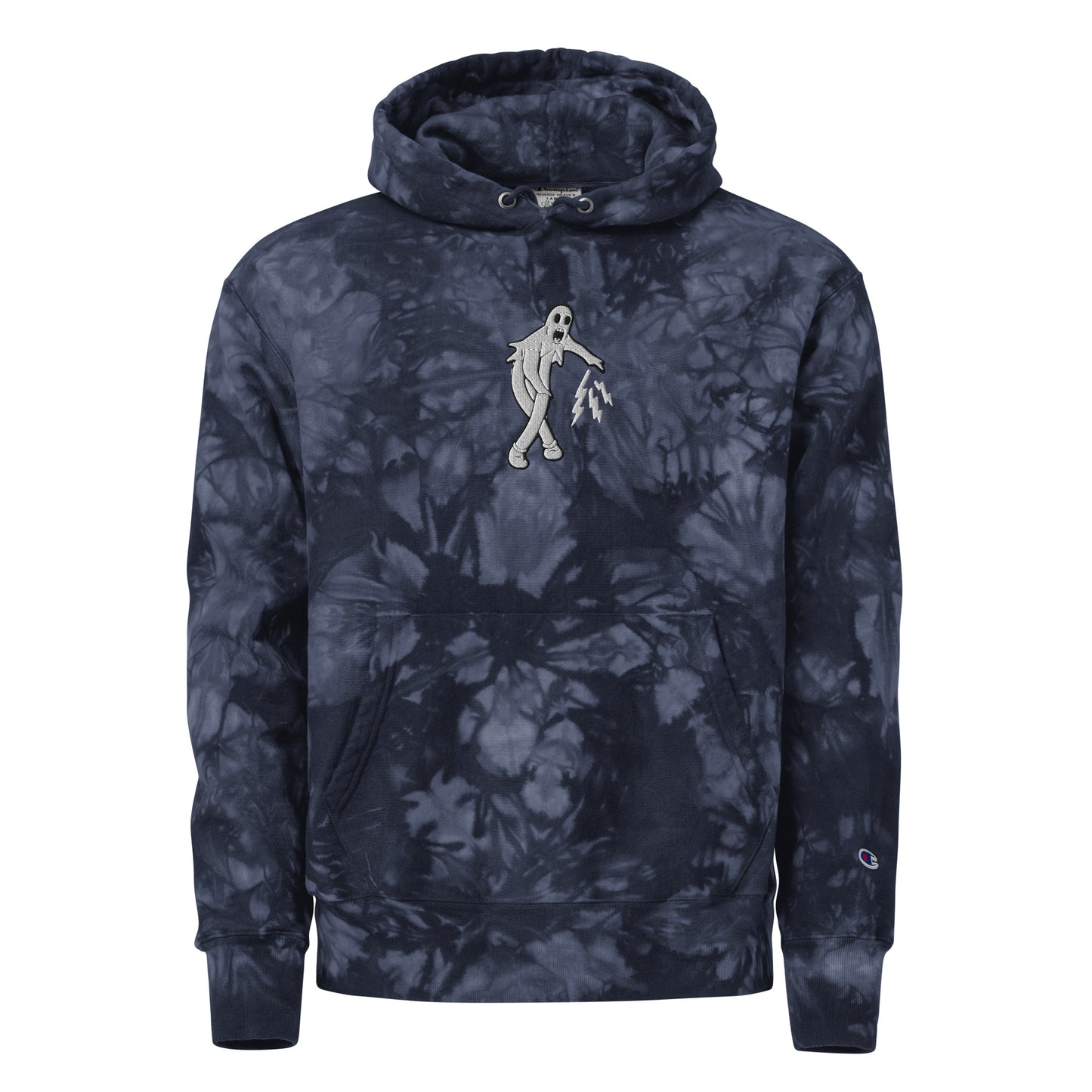 Champion PSYWAR Ghost Tie-Dye Hoodie (Embroidered)