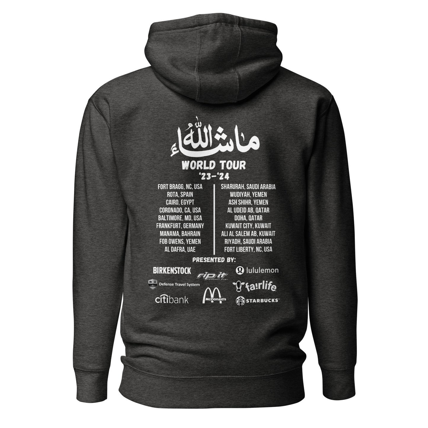 Mashallah World Tour '23-'24 Hoodie