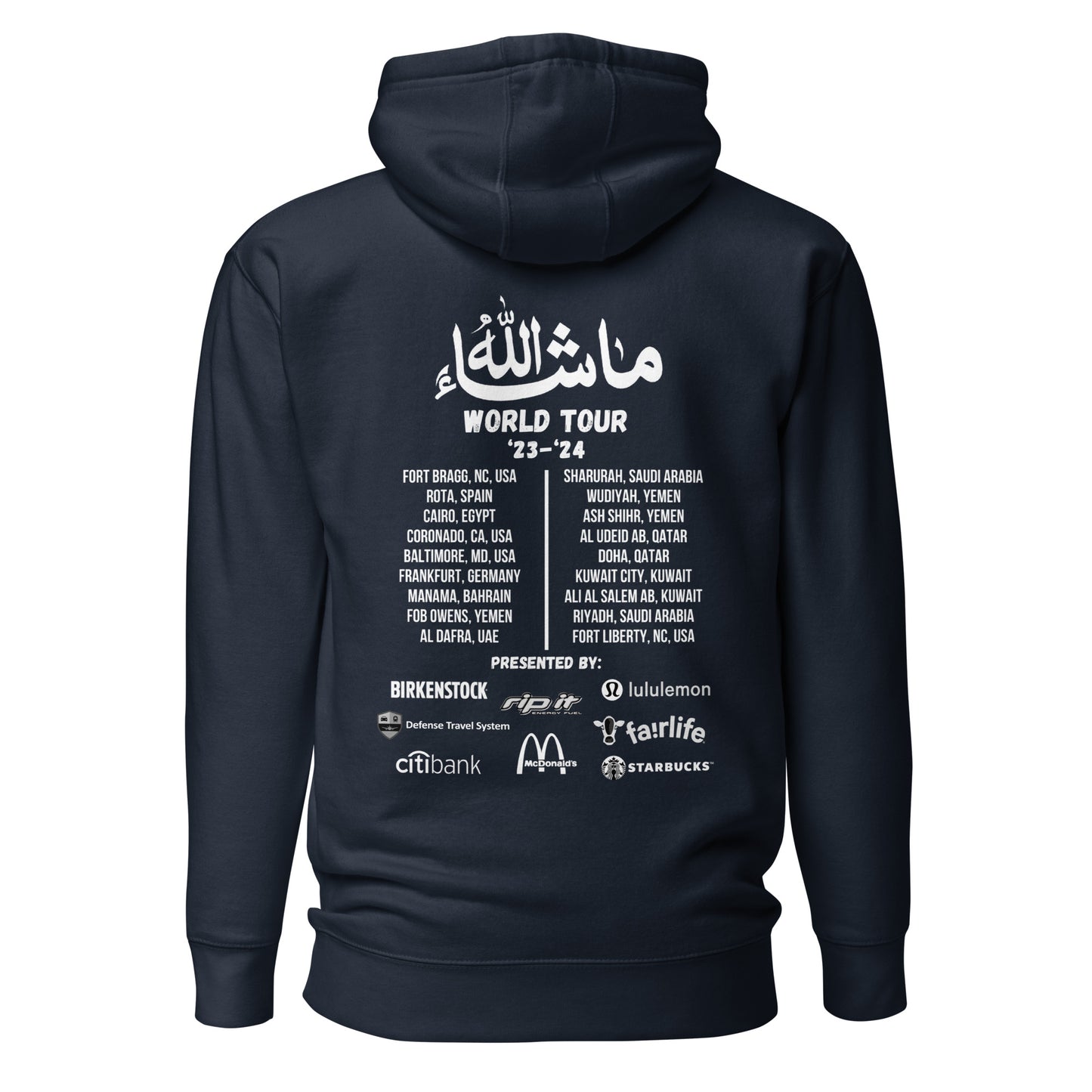 Mashallah World Tour '23-'24 Hoodie