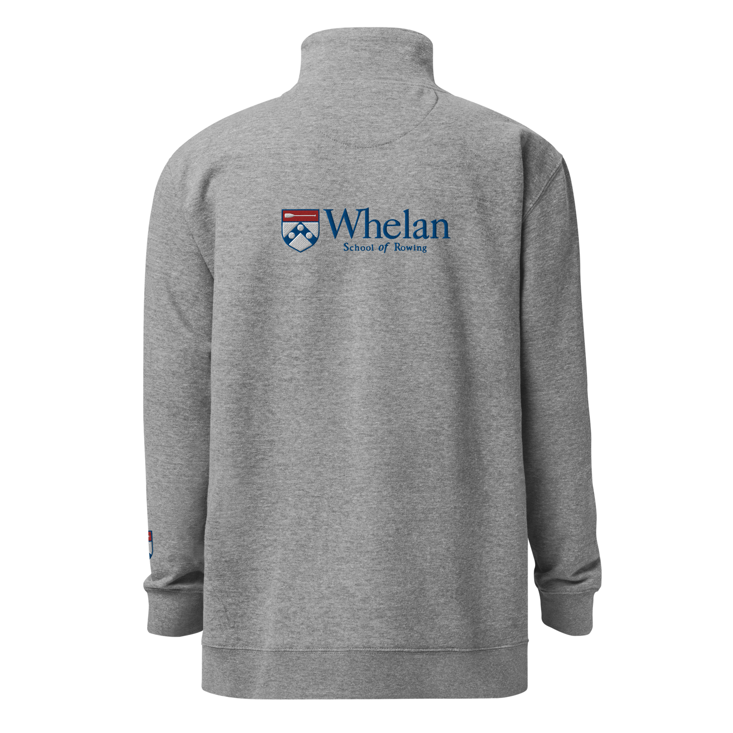 Whelan School of Rowing - Embroidered Quarter Zip Pullover | Light