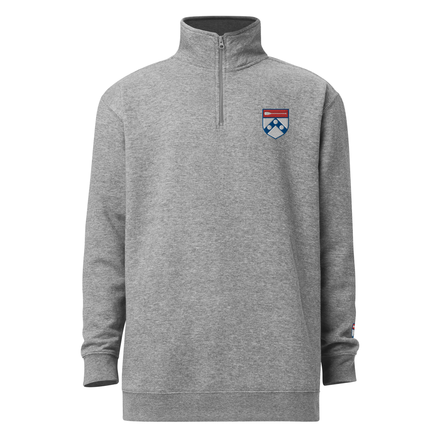 Whelan School of Rowing - Embroidered Quarter Zip Pullover | Light