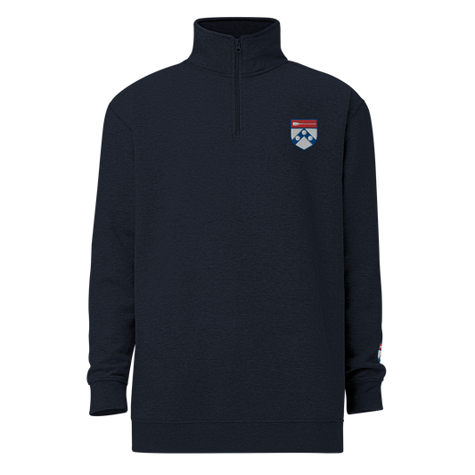 Whelan School of Rowing - Embroidered Quarter Zip Pullover | Dark