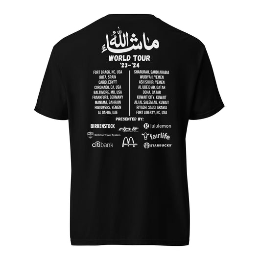 Mashallah World Tour '23-'24 Tee