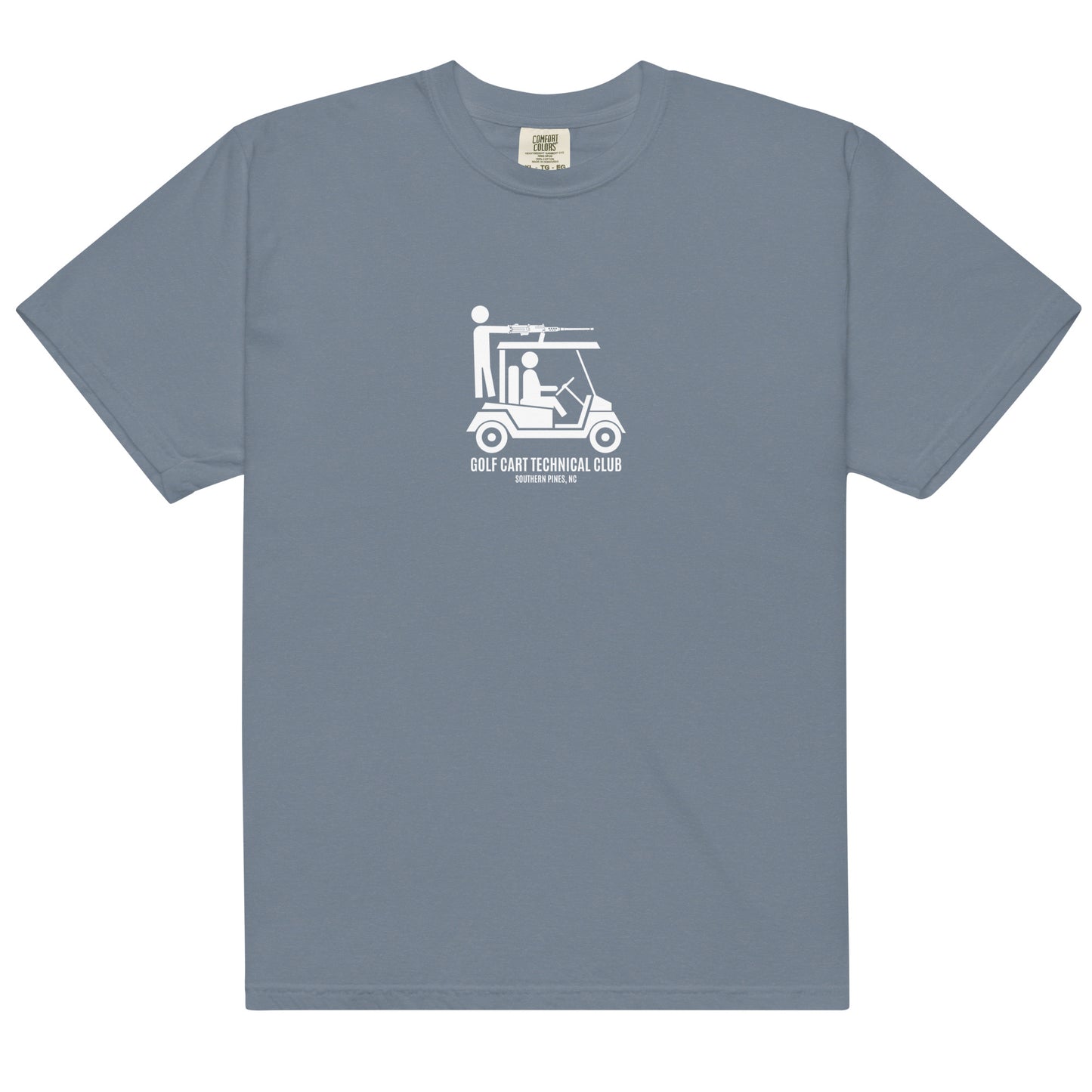 Golf Cart Technical Club T-Shirt | Comfort Colors