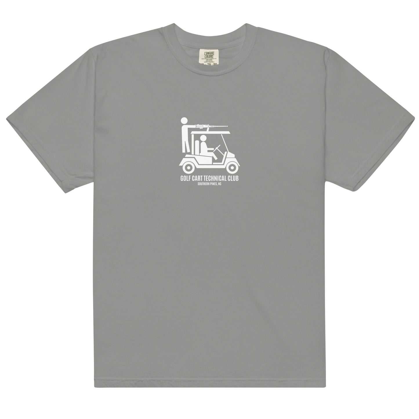 Golf Cart Technical Club T-Shirt | Comfort Colors