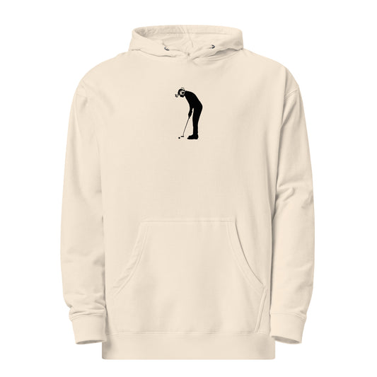 NODs Golfer Minimalist Hoodie (Light - Screen Print Design)