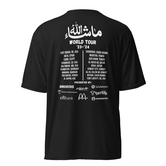 Mashallah World Tour '23-'24 Athletic Tee