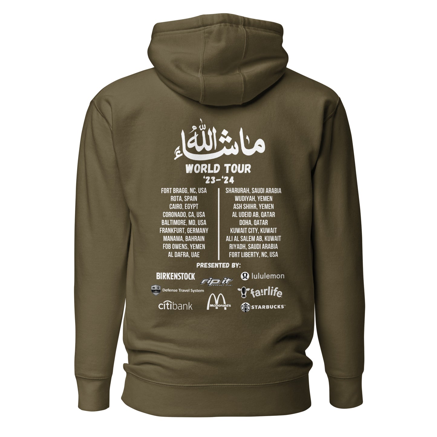 Mashallah World Tour '23-'24 Hoodie