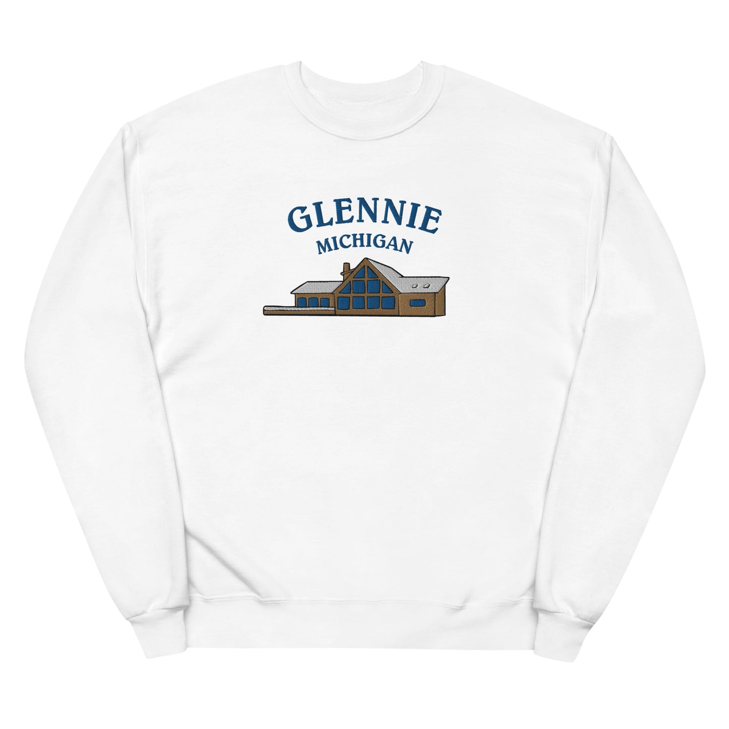 Glennie Crewneck - Arched Embroidery